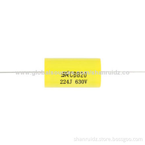 MKP Axial Lead 630V Metallized Polyester Capacitor for Tube Amp Radios